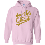 Sweatshirts Light Pink / Small Down with the Capitol Pullover Hoodie