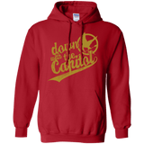 Sweatshirts Red / Small Down with the Capitol Pullover Hoodie
