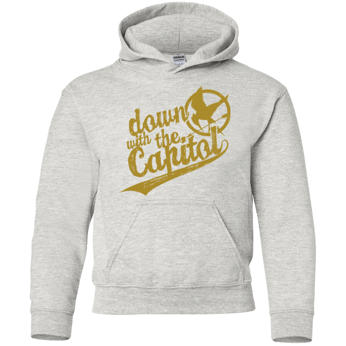 Sweatshirts Ash / YS Down with the Capitol Youth Hoodie