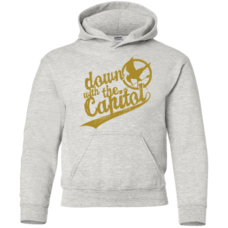 Sweatshirts Ash / YS Down with the Capitol Youth Hoodie