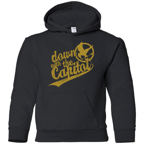 Sweatshirts Black / YS Down with the Capitol Youth Hoodie