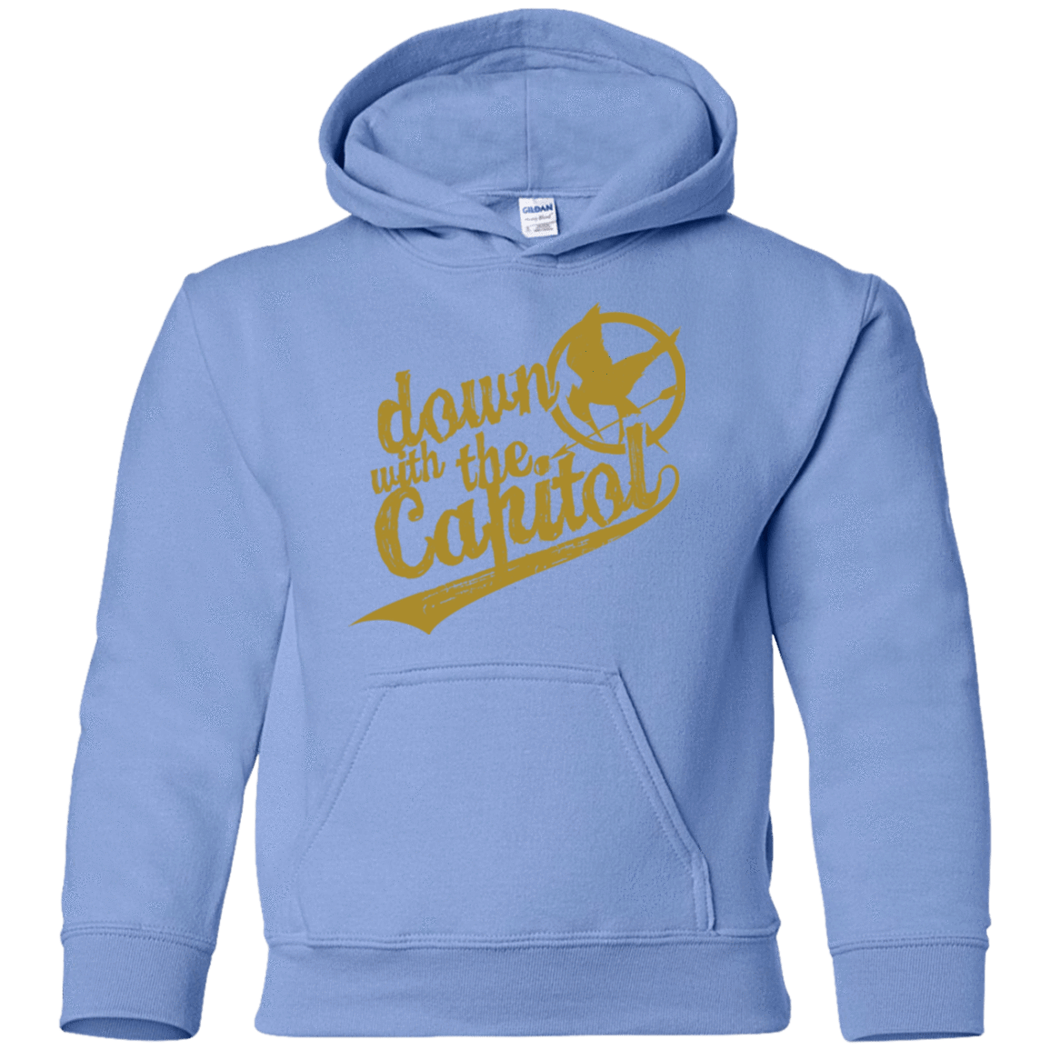 Sweatshirts Carolina Blue / YS Down with the Capitol Youth Hoodie