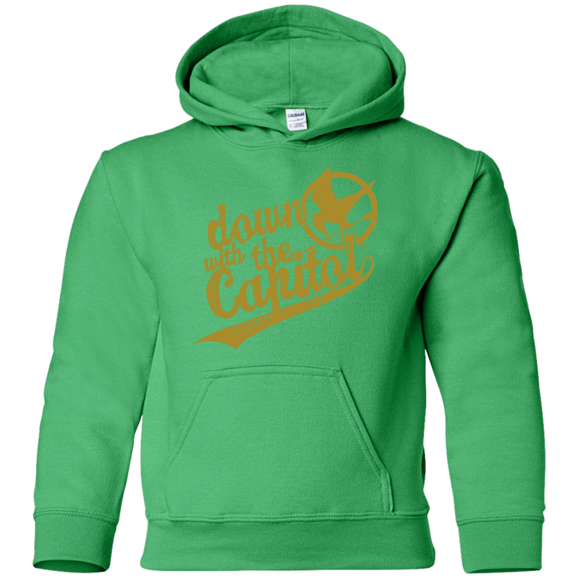 Sweatshirts Irish Green / YS Down with the Capitol Youth Hoodie