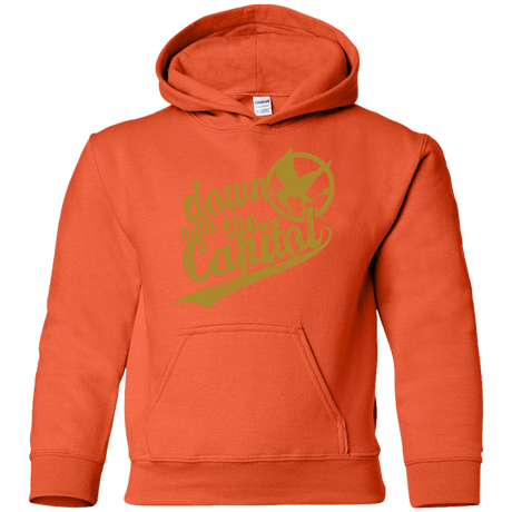 Sweatshirts Orange / YS Down with the Capitol Youth Hoodie
