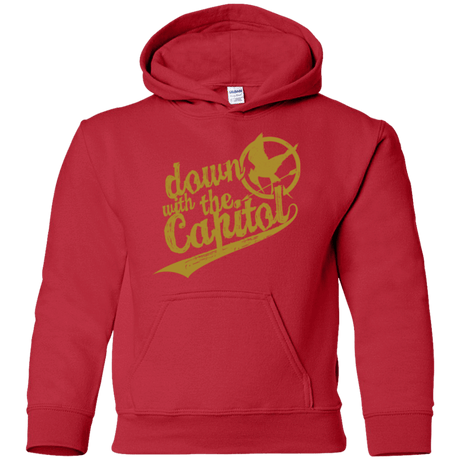 Sweatshirts Red / YS Down with the Capitol Youth Hoodie