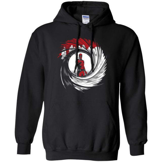 Sweatshirts Black / Small Dpool Shot Pullover Hoodie