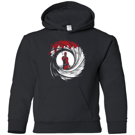 Sweatshirts Black / YS Dpool Shot Youth Hoodie