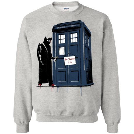 Sweatshirts Ash / Small DR Banksy 10 Crewneck Sweatshirt