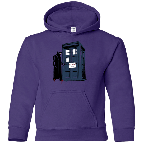 Sweatshirts Purple / YS DR Banksy 10 Youth Hoodie