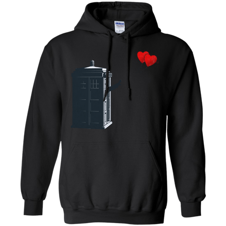 Sweatshirts Black / Small Dr Banksy Heart Balloon Pullover Hoodie