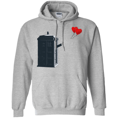 Sweatshirts Sport Grey / Small Dr Banksy Heart Balloon Pullover Hoodie