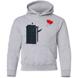 Sweatshirts Sport Grey / YS Dr Banksy Heart Balloon Youth Hoodie