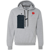 Sweatshirts Sport Grey / Small Dr Banksy Rose Balloon Premium Fleece Hoodie