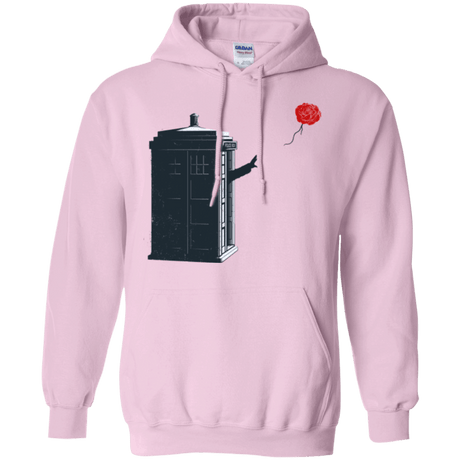 Sweatshirts Light Pink / Small Dr Banksy Rose Balloon Pullover Hoodie