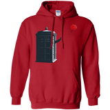 Sweatshirts Red / Small Dr Banksy Rose Balloon Pullover Hoodie