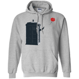 Sweatshirts Sport Grey / Small Dr Banksy Rose Balloon Pullover Hoodie