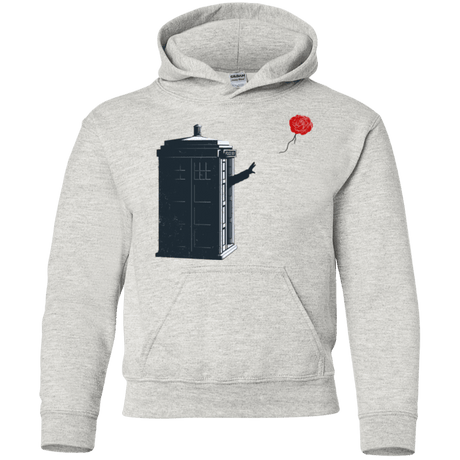 Sweatshirts Ash / YS Dr Banksy Rose Balloon Youth Hoodie