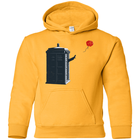 Sweatshirts Gold / YS Dr Banksy Rose Balloon Youth Hoodie