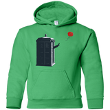 Sweatshirts Irish Green / YS Dr Banksy Rose Balloon Youth Hoodie