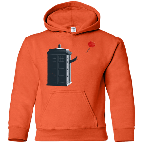 Sweatshirts Orange / YS Dr Banksy Rose Balloon Youth Hoodie