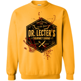 Sweatshirts Gold / Small Dr. Lecter's Gourmet Dining Crewneck Sweatshirt