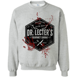 Sweatshirts Sport Grey / Small Dr. Lecter's Gourmet Dining Crewneck Sweatshirt