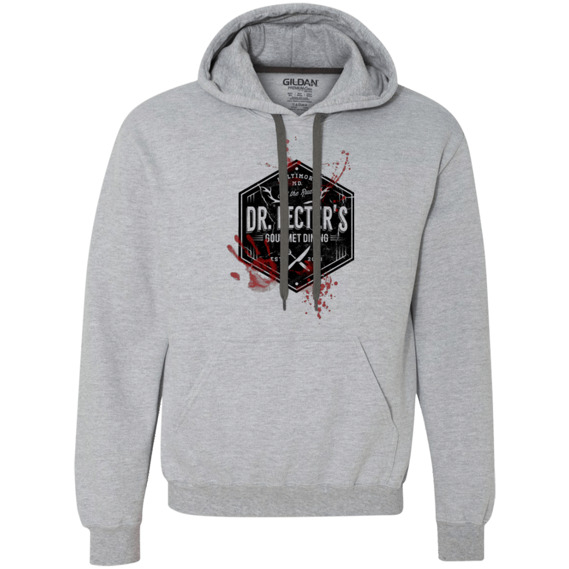 Sweatshirts Sport Grey / Small Dr. Lecter's Gourmet Dining Premium Fleece Hoodie