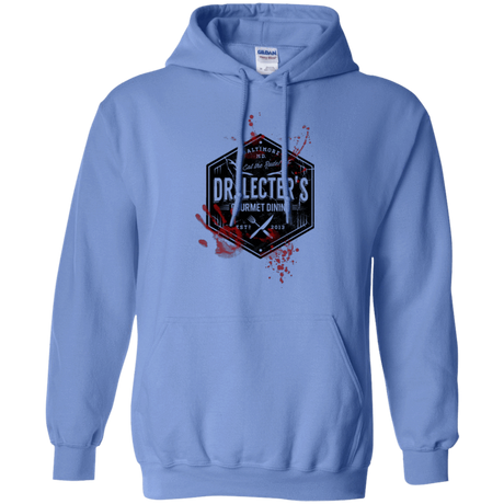 Sweatshirts Carolina Blue / Small Dr. Lecter's Gourmet Dining Pullover Hoodie