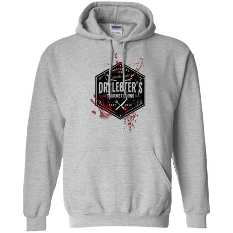 Sweatshirts Sport Grey / Small Dr. Lecter's Gourmet Dining Pullover Hoodie