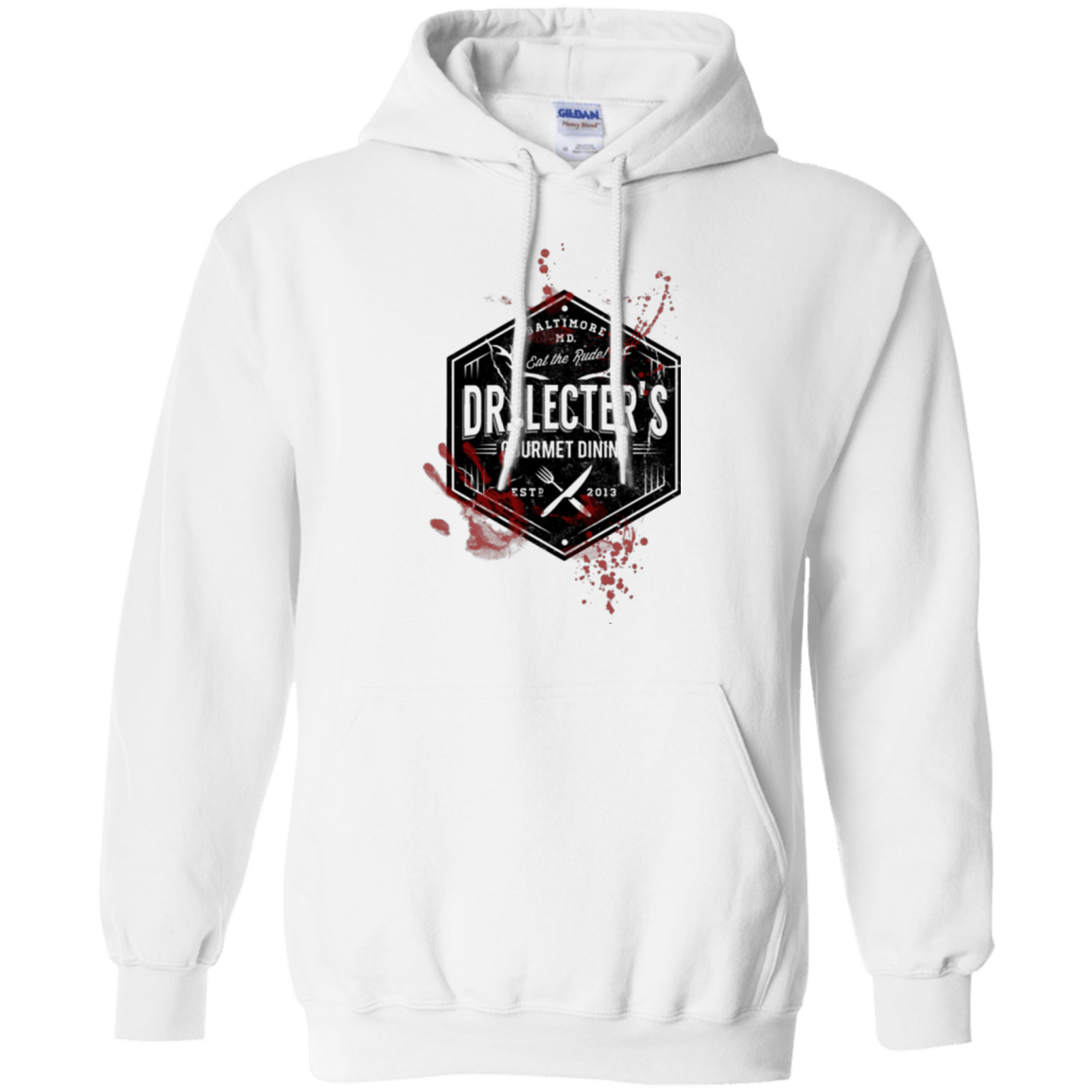 Sweatshirts White / Small Dr. Lecter's Gourmet Dining Pullover Hoodie
