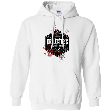 Sweatshirts White / Small Dr. Lecter's Gourmet Dining Pullover Hoodie