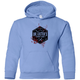 Sweatshirts Carolina Blue / YS Dr. Lecter's Gourmet Dining Youth Hoodie