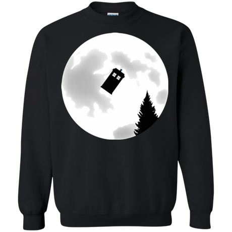 Sweatshirts Black / Small Dr Phone Home Crewneck Sweatshirt