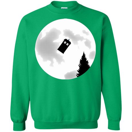 Sweatshirts Irish Green / Small Dr Phone Home Crewneck Sweatshirt
