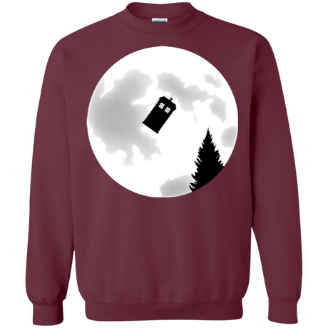 Sweatshirts Maroon / Small Dr Phone Home Crewneck Sweatshirt