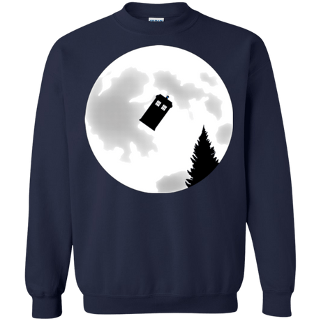 Sweatshirts Navy / Small Dr Phone Home Crewneck Sweatshirt