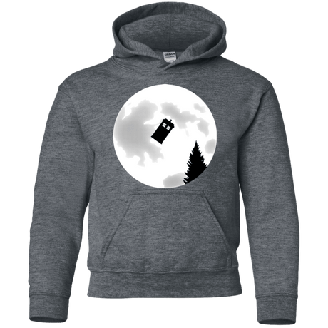 Sweatshirts Dark Heather / YS Dr Phone Home Youth Hoodie