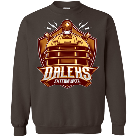 Sweatshirts Dark Chocolate / Small Dr. Who Daleks Crewneck Sweatshirt