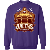 Sweatshirts Purple / Small Dr. Who Daleks Crewneck Sweatshirt