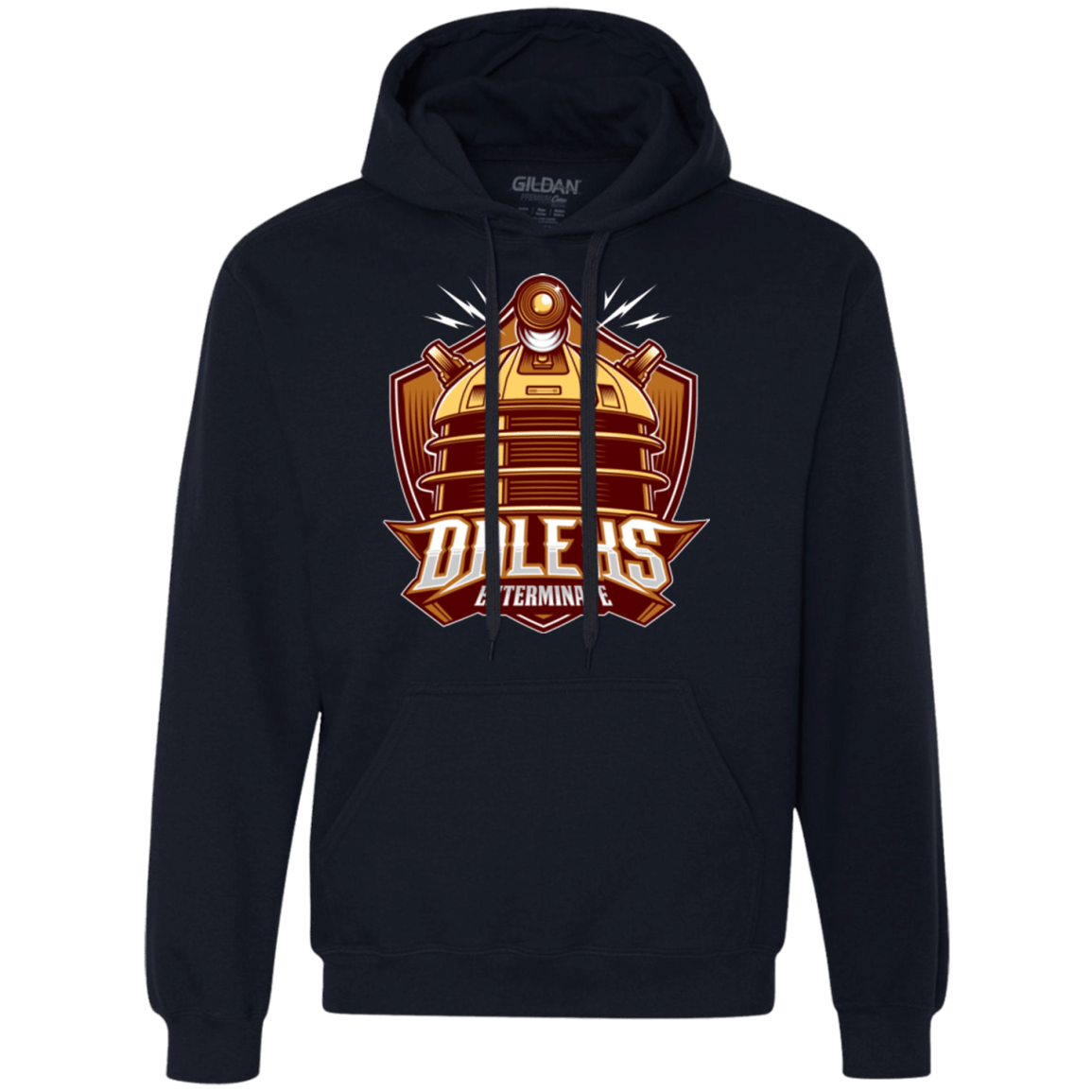 Sweatshirts Navy / Small Dr. Who Daleks Premium Fleece Hoodie