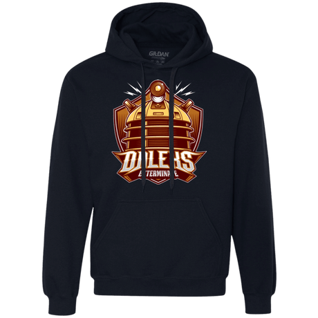 Sweatshirts Navy / Small Dr. Who Daleks Premium Fleece Hoodie