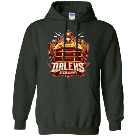 Sweatshirts Forest Green / Small Dr. Who Daleks Pullover Hoodie