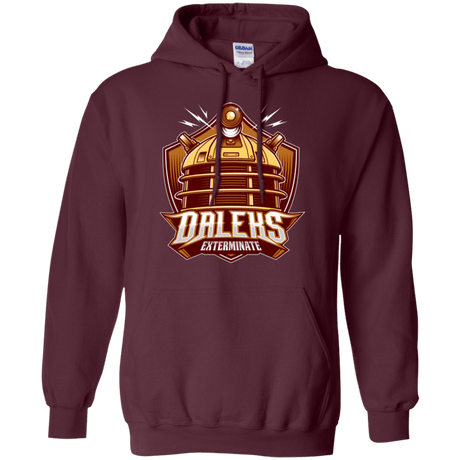 Sweatshirts Maroon / Small Dr. Who Daleks Pullover Hoodie