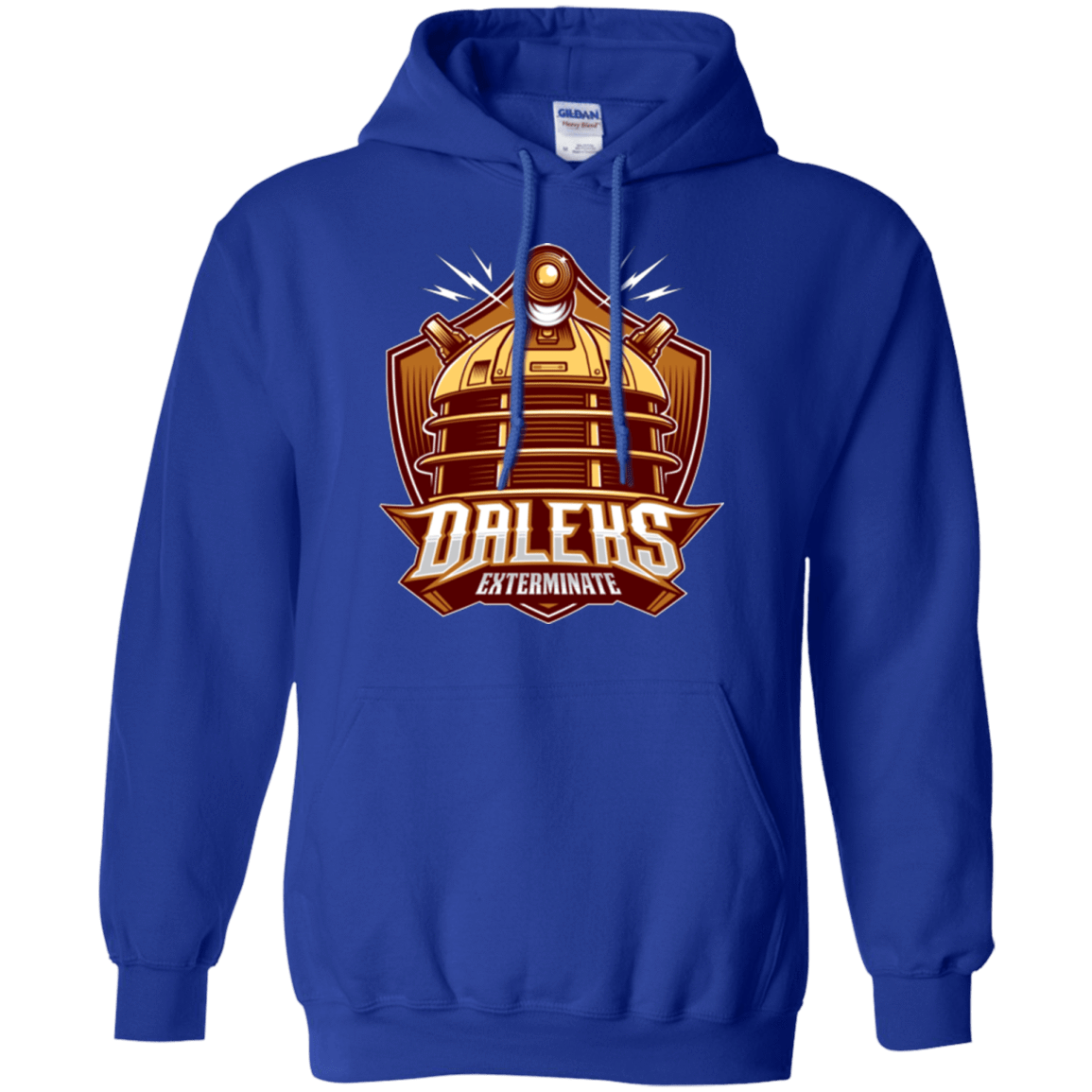 Sweatshirts Royal / Small Dr. Who Daleks Pullover Hoodie