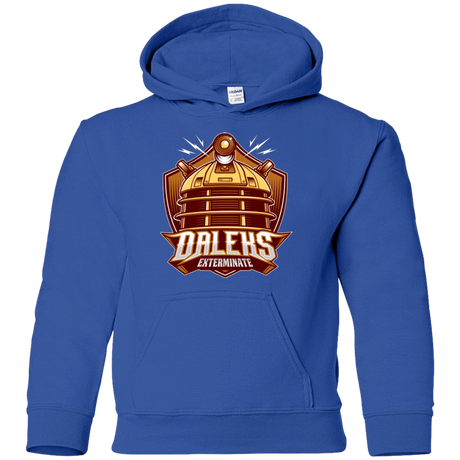 Sweatshirts Royal / YS Dr. Who Daleks Youth Hoodie
