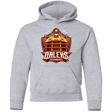 Sweatshirts Sport Grey / YS Dr. Who Daleks Youth Hoodie