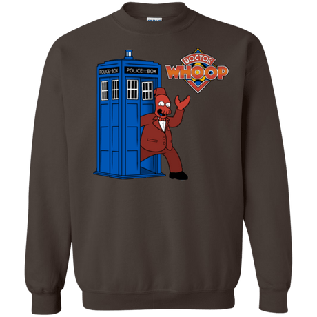 Sweatshirts Dark Chocolate / Small Dr. Whoop Crewneck Sweatshirt