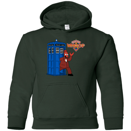 Sweatshirts Forest Green / YS Dr. Whoop Youth Hoodie
