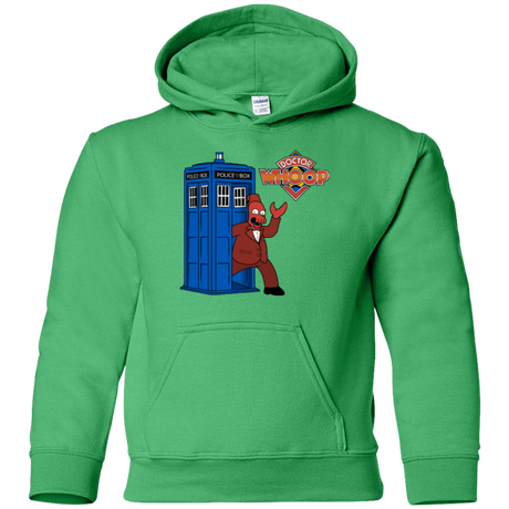 Sweatshirts Irish Green / YS Dr. Whoop Youth Hoodie