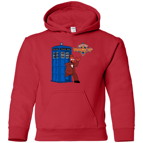 Sweatshirts Red / YS Dr. Whoop Youth Hoodie